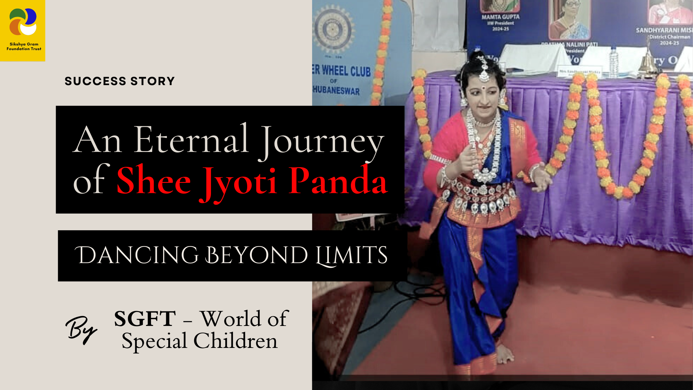 Dancing Beyond Limits: The Transformational Journey of Shree Jyoti Panda